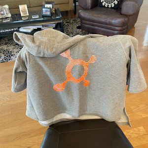 Orangetheory Fitness Grey Cropped Hoodie